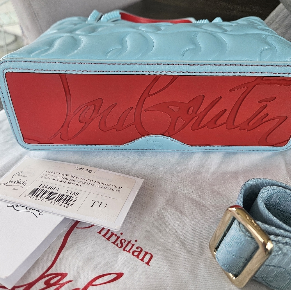 Christian Louboutin Cabata Mini Nappa NWT - Picture 4 of 8